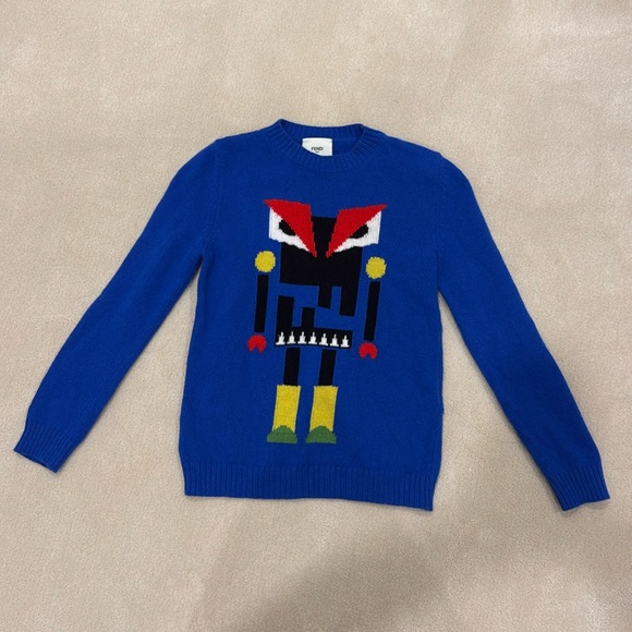 Like new Fendi 6 year old boy wool/cashmere sweater - Picture 1 of 2